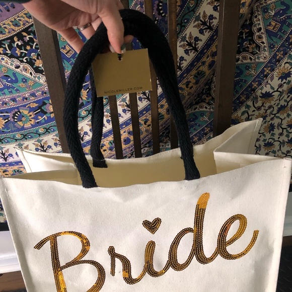 💚 SALE! NWT! Bride Cloth Tote - Picture 2 of 3